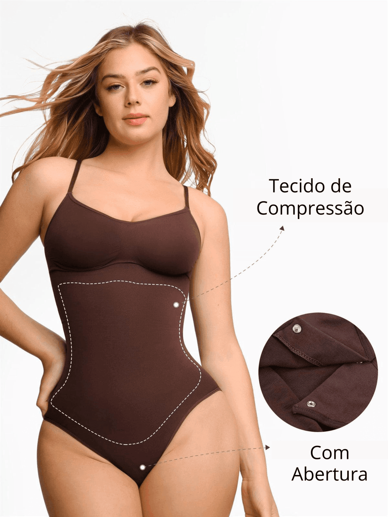 Body Modeladora Shaper Slim - [Pague 1 Leve 2] + Frete Grátis