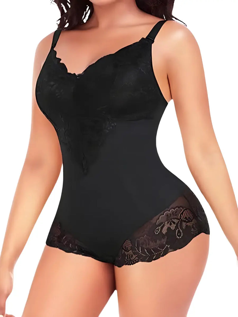 Body Modelador Renda Contour Luxe [Compre 1 e Leve 2]