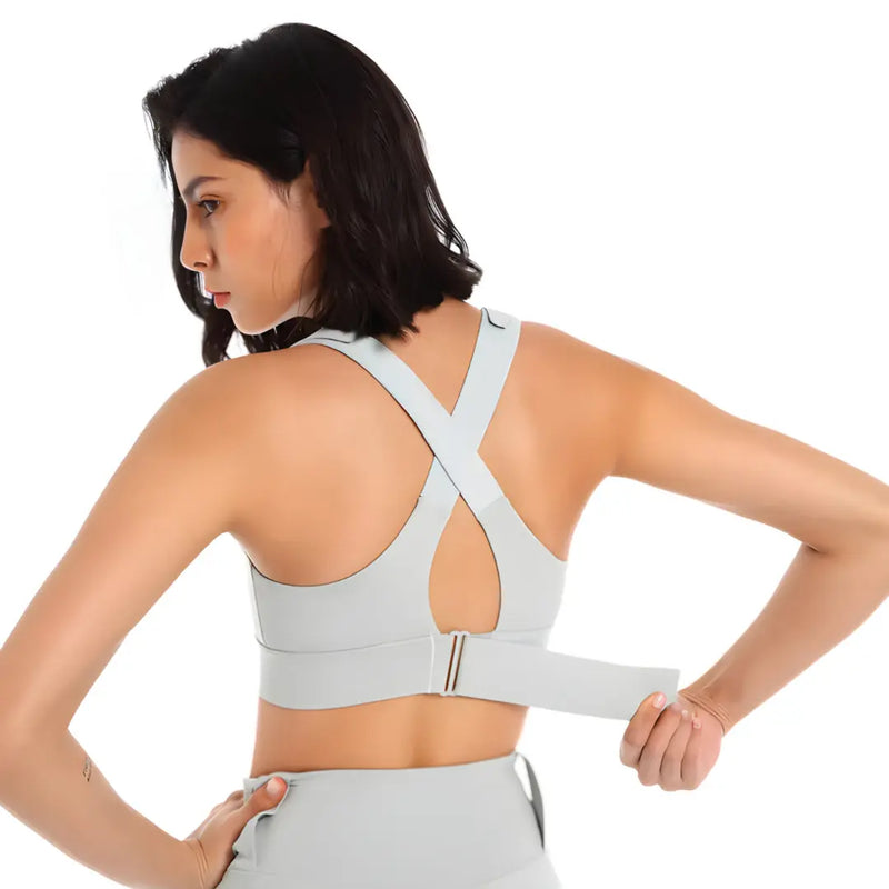 Sutiã Esportivo Ajustável Comfort Zip