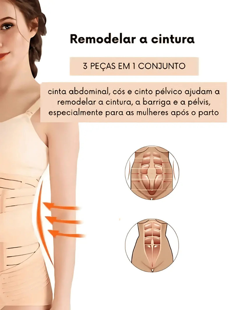 Cinta Modeladora Pós-Parto MaternityDream