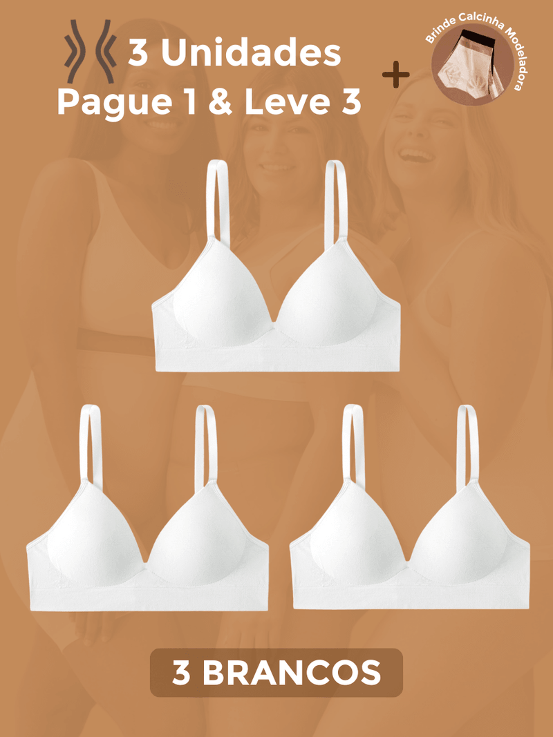 Sutiã Modelador SlimForma (Compre 1 & Leve 3)