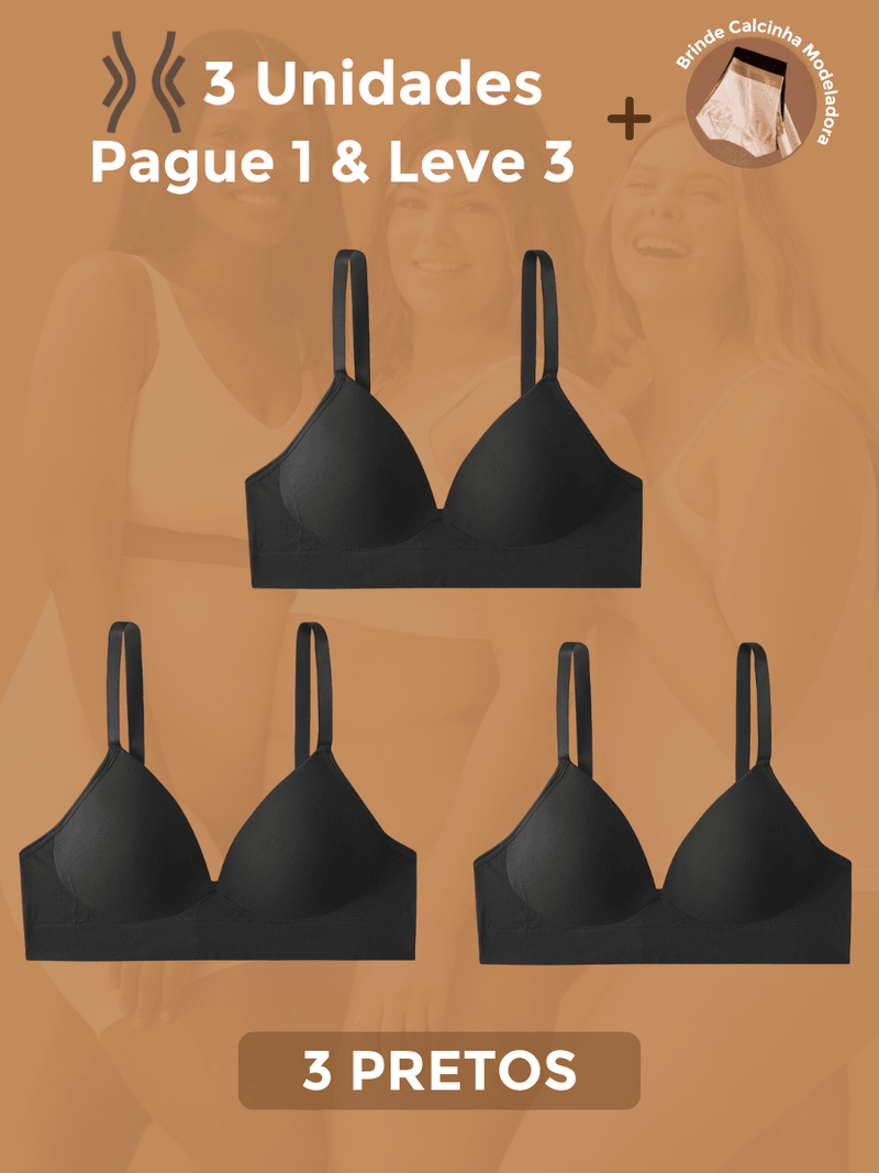 Sutiã Modelador SlimForma (Compre 1 & Leve 3)