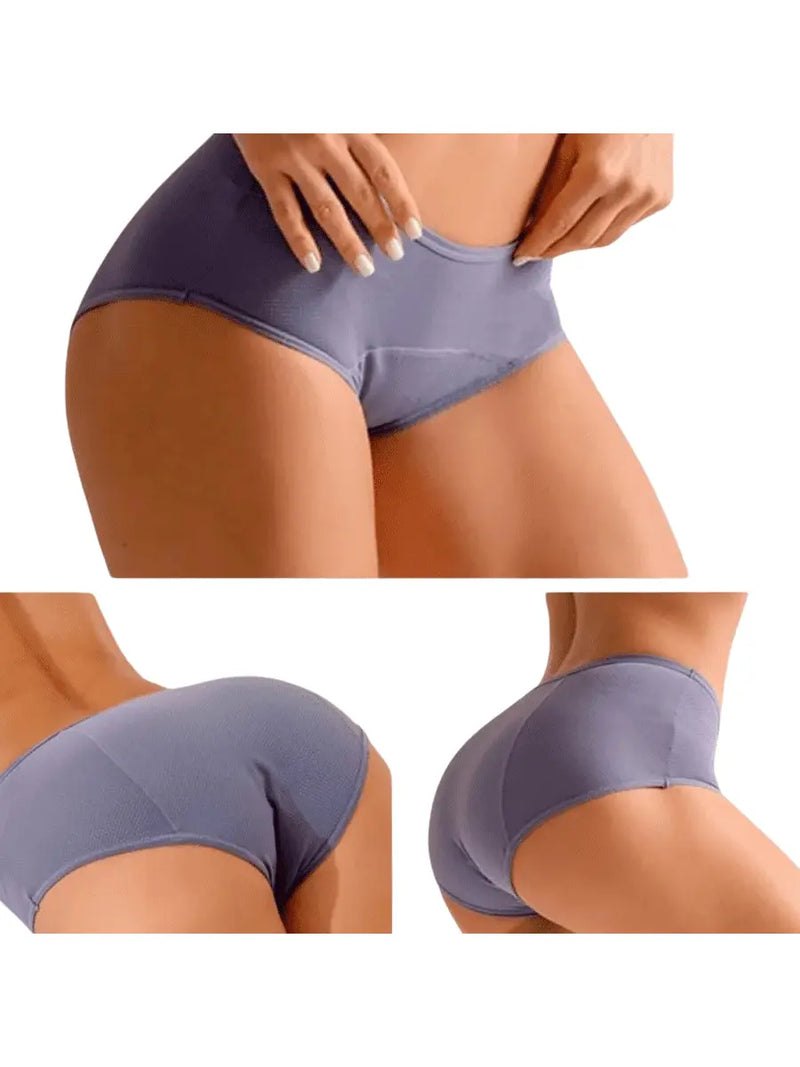Calcinha Absorvente Protetora | Você Mais Tranquila e Confortável o Dia Todo! [Último dia de Leve 5 Pague 4 + Frete Grátis]