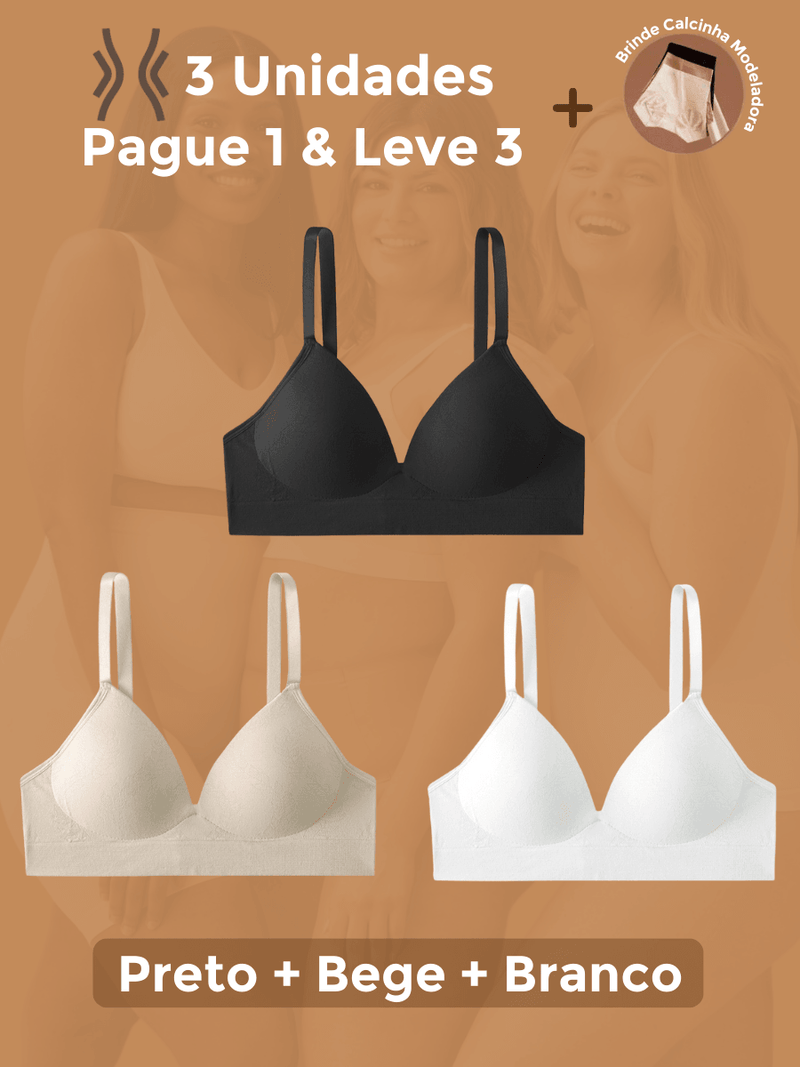 Sutiã Modelador SlimForma (Compre 1 & Leve 3)