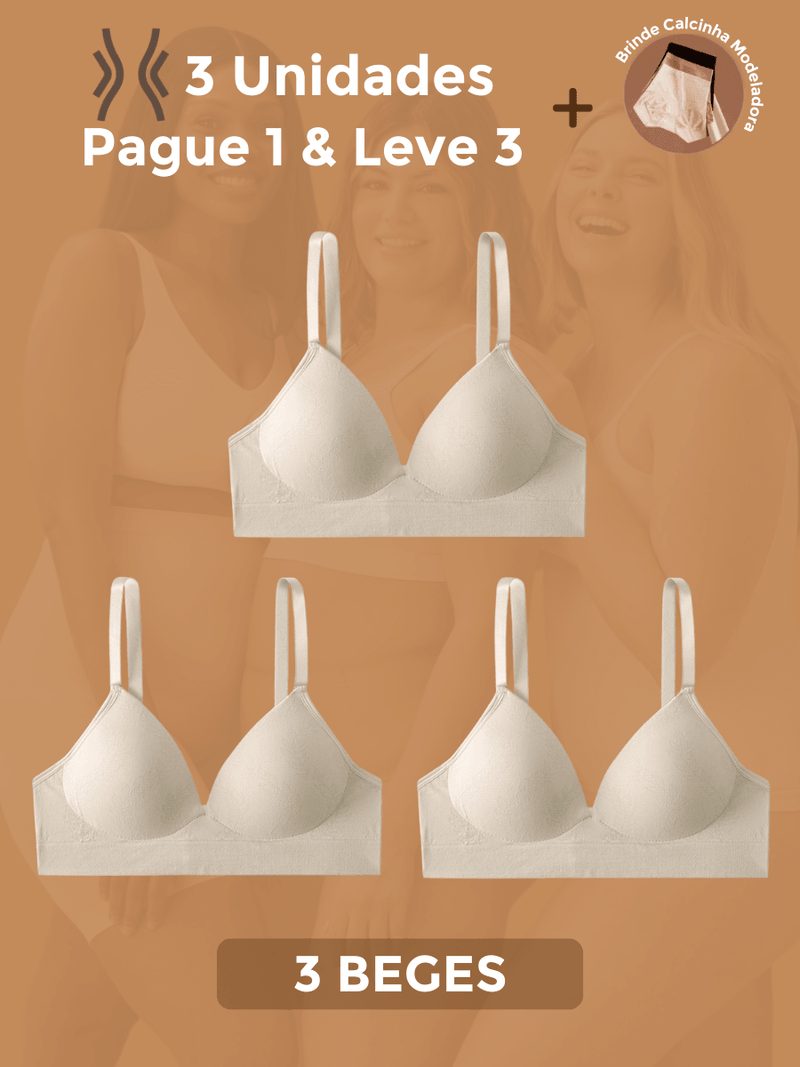 Sutiã Modelador SlimForma (Compre 1 & Leve 3)
