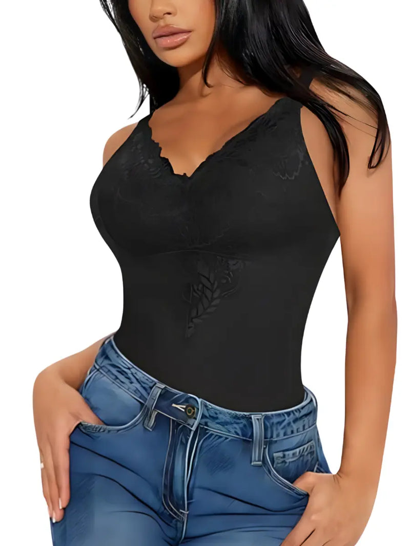 Body Modelador Renda Contour Luxe [Compre 1 e Leve 2]