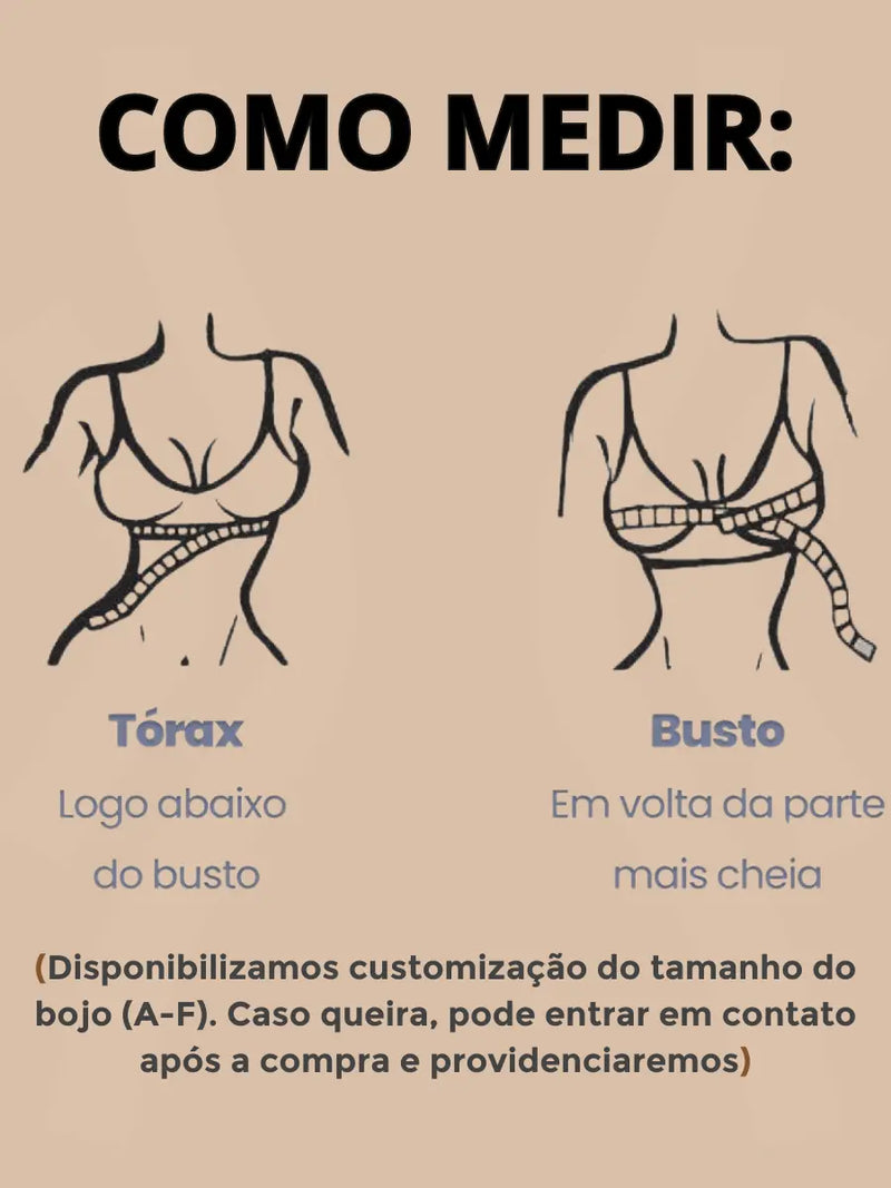 Sutiã UpBelle - Suporte Máximo e Alças Removíveis [Pague 1 e Leve 2 + Brinde Exclusivo]