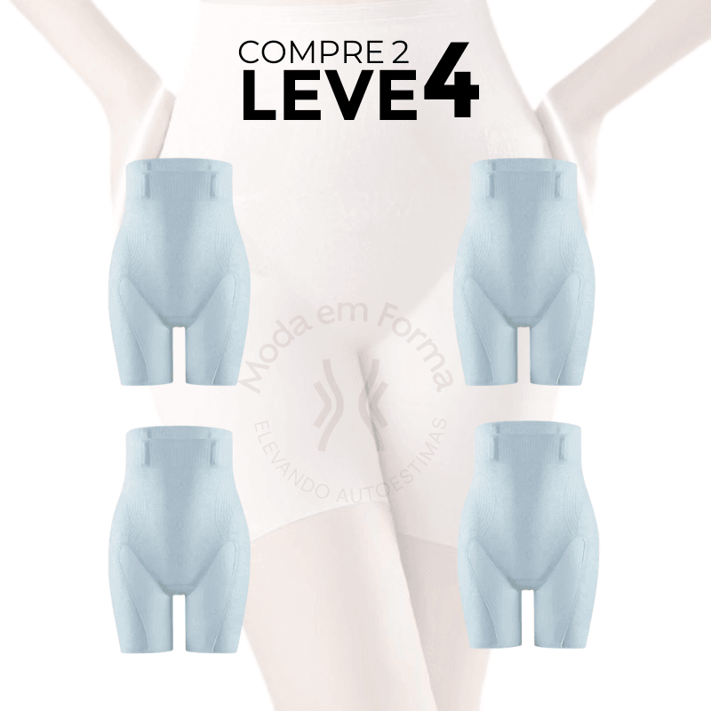 [Compre 2 e Leve 4] Short modelador ultra confortável - BellaFit