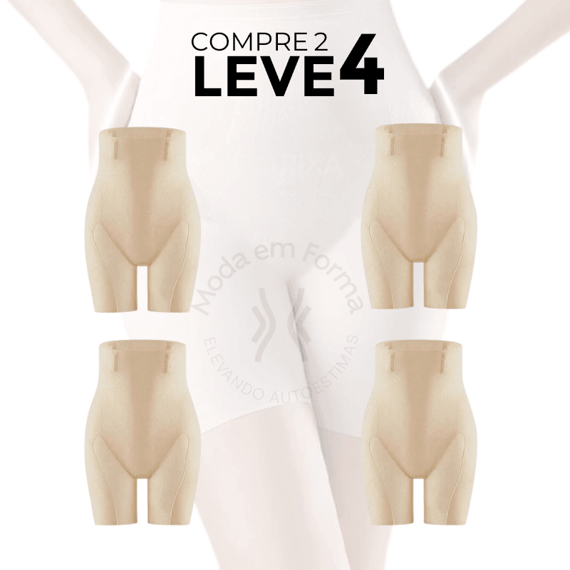 [Compre 2 e Leve 4] Short modelador ultra confortável - BellaFit