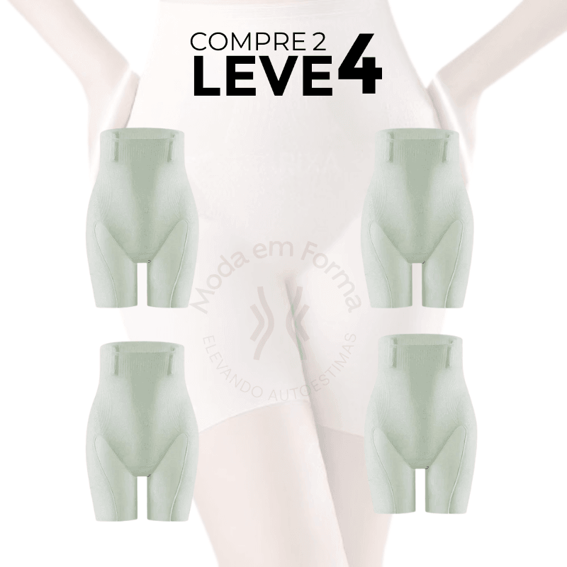 [Compre 2 e Leve 4] Short modelador ultra confortável - BellaFit