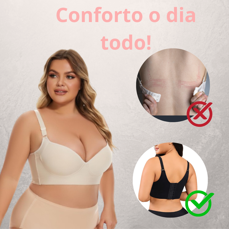 PROMOÇÃO POR TEMPO LIMITADO 🔥 -  Kit 4 Sutiãs ErgoLift-Up Modelador!