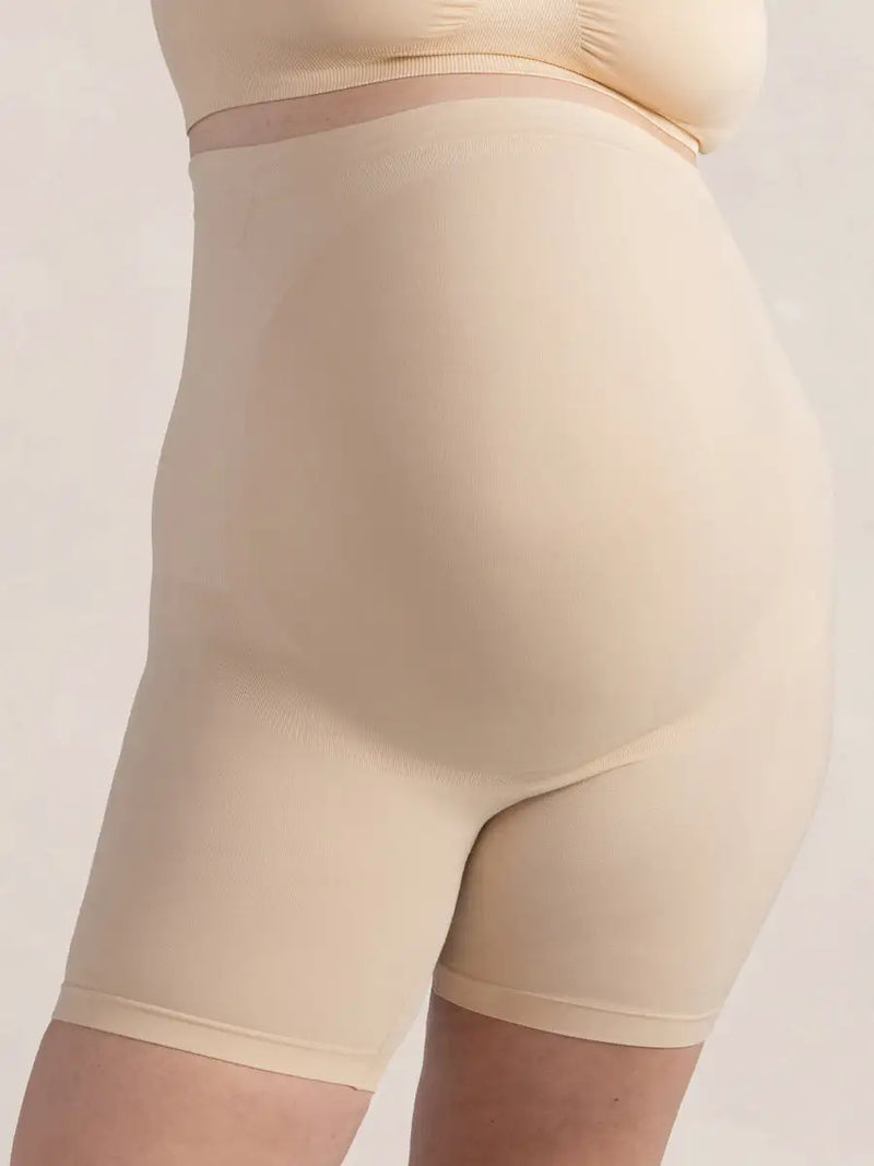 2 Shorts para Gestante - suporte com efeito anti-atrito