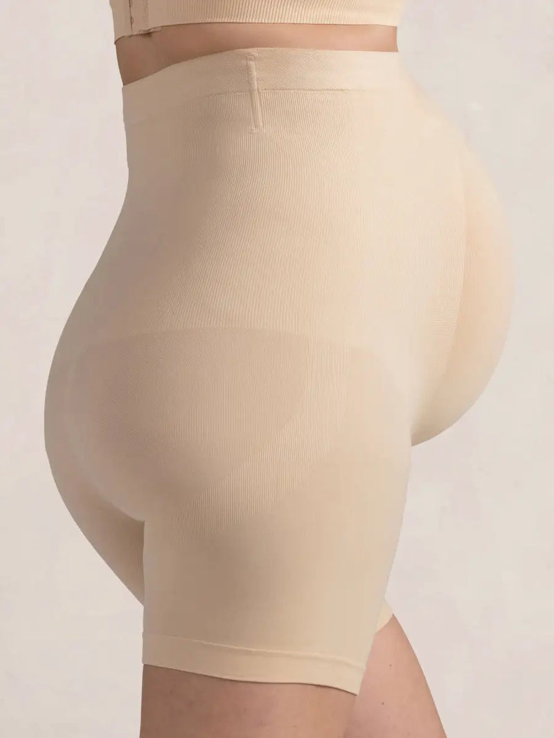 2 Shorts para Gestante - suporte com efeito anti-atrito