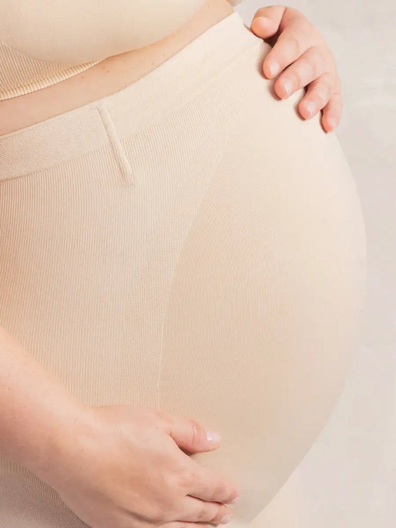 2 Shorts para Gestante - suporte com efeito anti-atrito