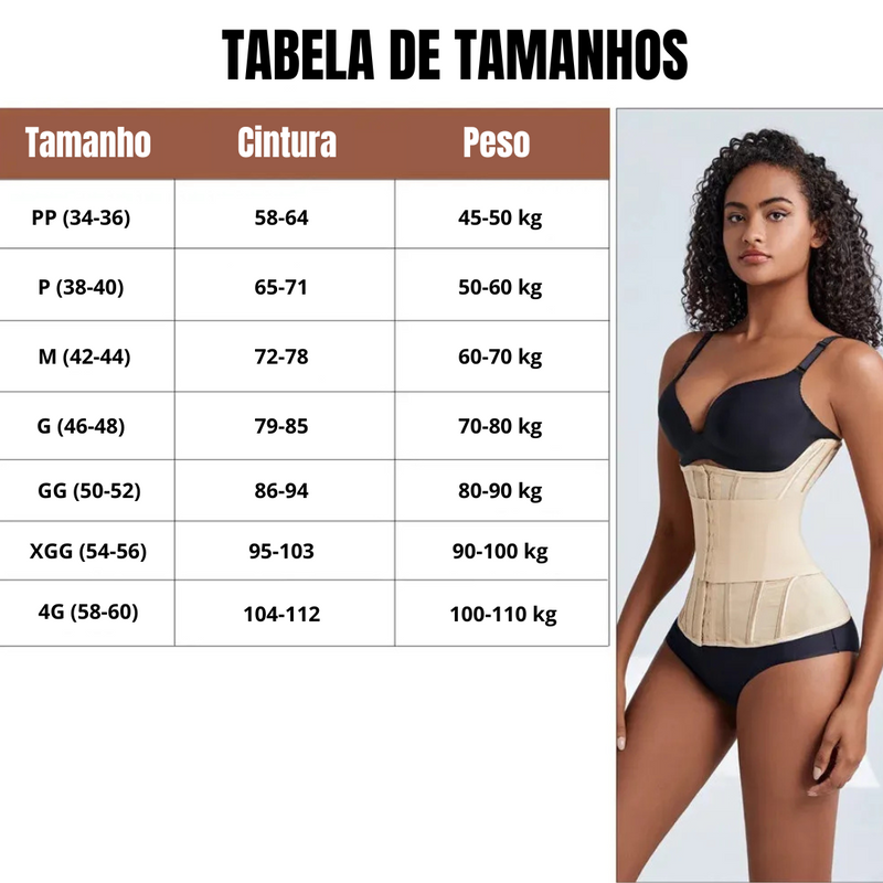 Cinta Modeladora ModelaFácil de Alta Compressão - [Compre 1 Leve 2]