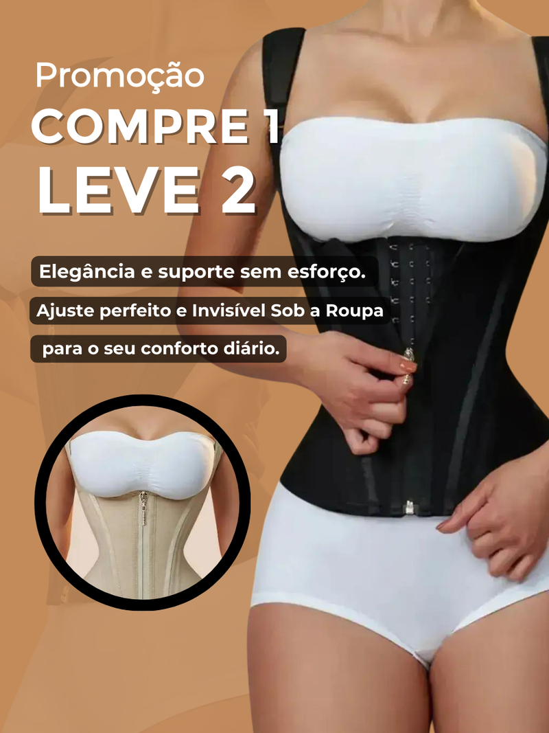 Cinta Modeladora CintaBella de Alta Compressão - [Pague 1 & Leve 2]