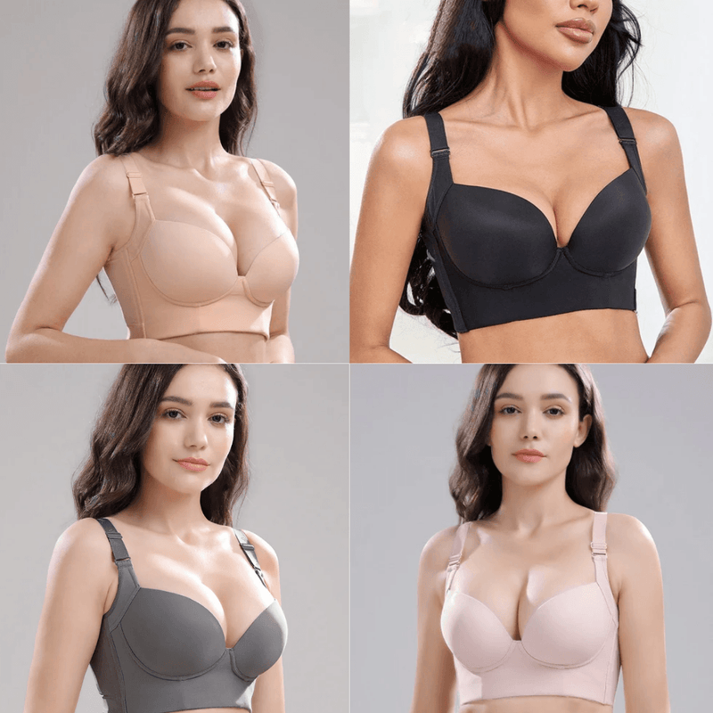 PROMOÇÃO POR TEMPO LIMITADO 🔥 -  Kit 4 Sutiãs ErgoLift-Up Modelador!