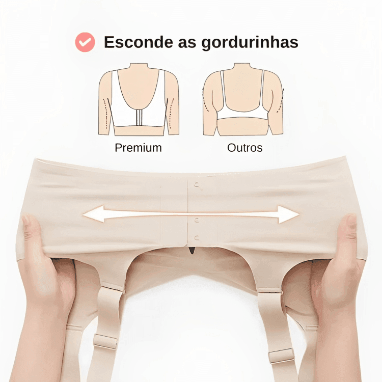 Sutiã Premium Reforçado - Sustentação e conforto (Leve 2 & Pague 1)