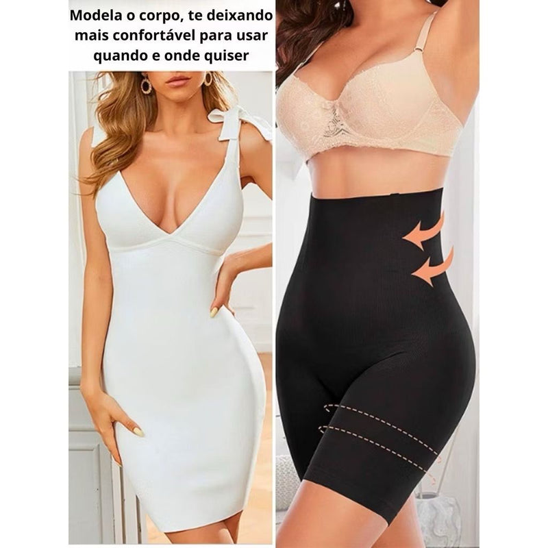 Short Slim Modelador de Cintura Alta - [Leve 2 & Pague 1]