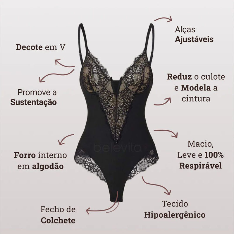 Body Modelador SeduBelle - + Brinde Exclusivo