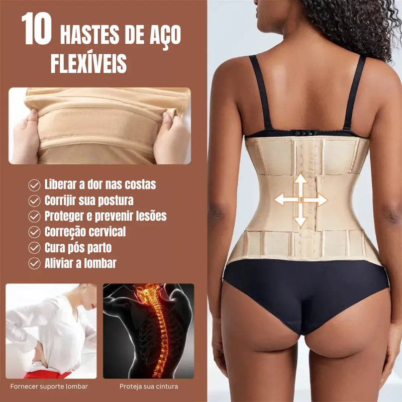 Cinta Modeladora ModelaFácil de Alta Compressão - [Compre 1 Leve 2]