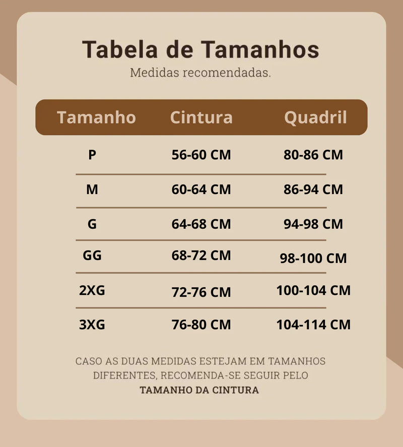 Calcinha Modeladora VirtuCurves [Compre 1 Leve 2]